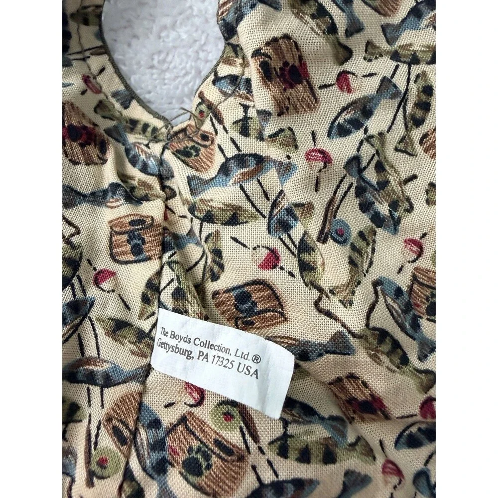 Build A Bear & Boyd's Bears Fishing Outfit Vest and Pants - BAB